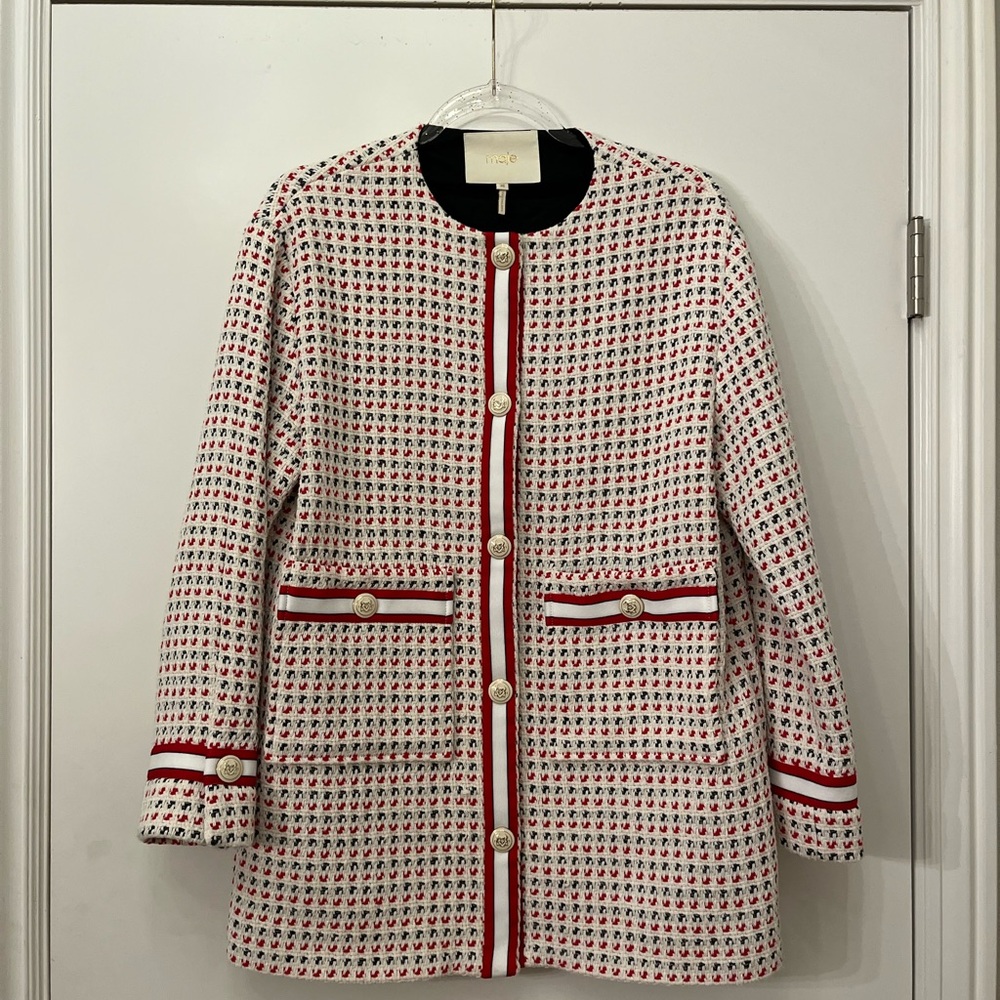 Maje Gerona Tweed Jacket - Picture 4 of 10